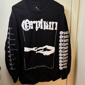 Orphan Metal Band - Dying Light - Black Graphic Long Sleeve Shirt